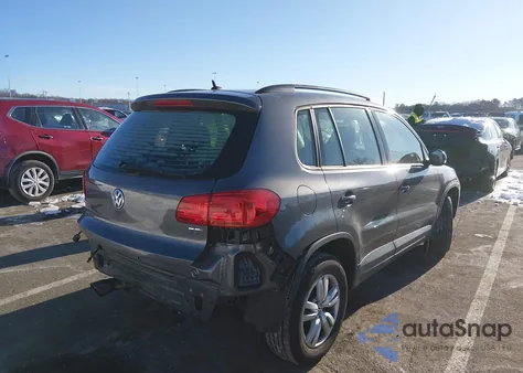 2016 Volkswagen Tiguan S from USA, damaged, VIN WVGAV7AX8GW582717